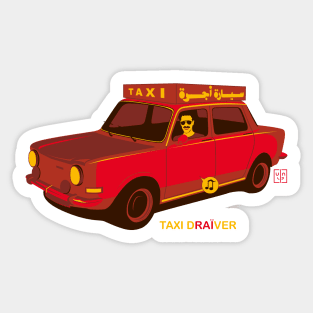 Taxi Draiver Sticker